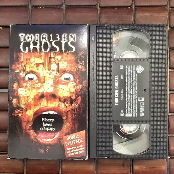 Thirteen Ghosts VHS Matthew Lillard Bonus Footage Thir13en 2001 Full-screen - Picture 1 of 2